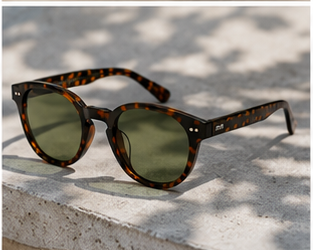 TortoiseWave Vintage Sunglasses