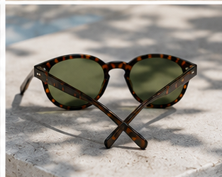 TortoiseWave Vintage Sunglasses